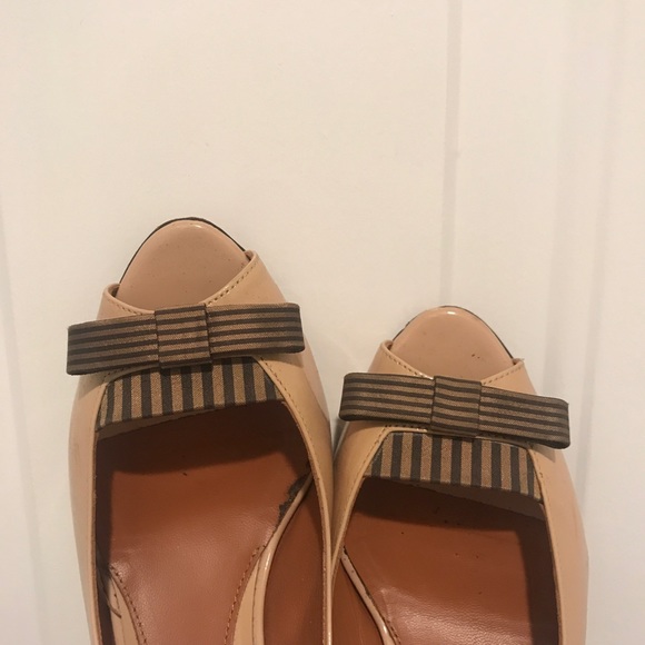 Authentic fendi slingback shoes size 5 or 35 - Picture 2 of 5